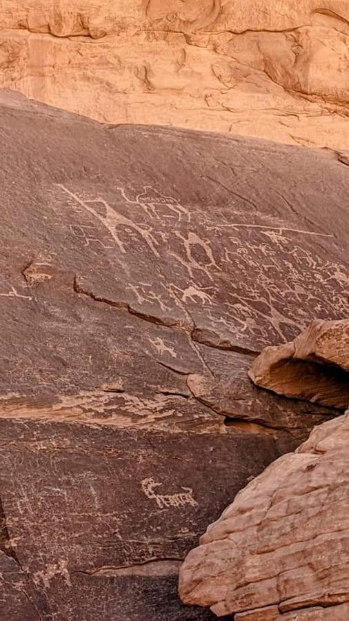 Enad Desert Camp Wadi Rum Exterior foto
